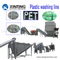 Waste Baled HDPE Bottle Crushing Scrap Flakes Washing Machine